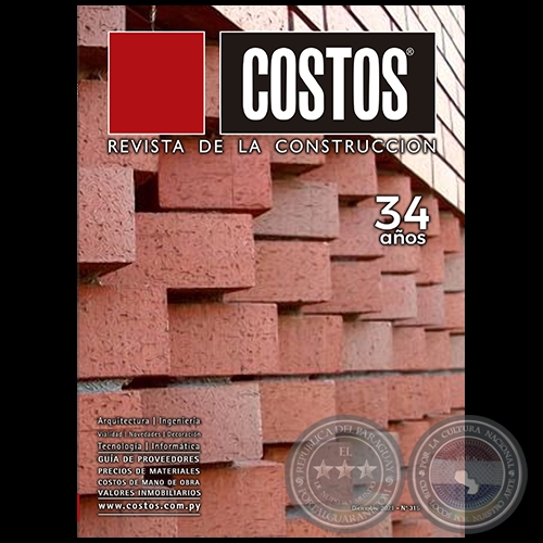 COSTOS Revista de la Construcción - Nº 315 - DICIEMBRE 2021